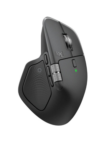 Ratón Ergonómico Inalámbrico Logitech MX Master 4/ Batería recargable/ Hasta 8000 DPI/ Grafito 2