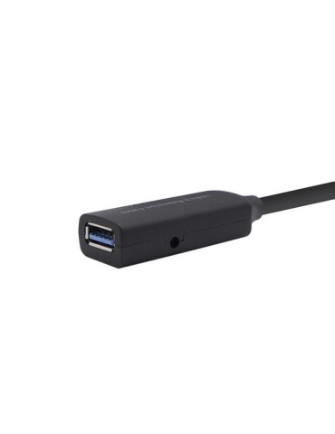 Cable Alargador USB 3.0 con Amplificador Aisens A105-0407/ USB Macho - USB Hembra/ Hasta 9W/ 625Mbps/ 5m/ Negro 2