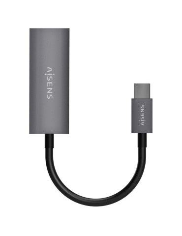 Adaptador USB Tipo-C - RJ45 Aisens A109-0709/ 1000Mbps 2