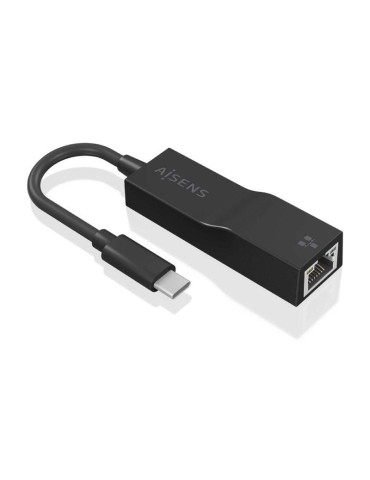 Adaptador USB Tipo-C - RJ45 Aisens A109-0765/ 1000Mbps