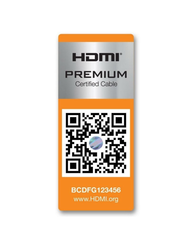 Cable HDMI 2.0 4K Aisens A120-0118/ HDMI Macho - HDMI Macho/ 50cm/ Certificado/ Negro
