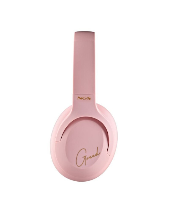 Auriculares Inalámbricos NGS Artica Greed/ con Micrófono/ Bluetooth/ Rosas