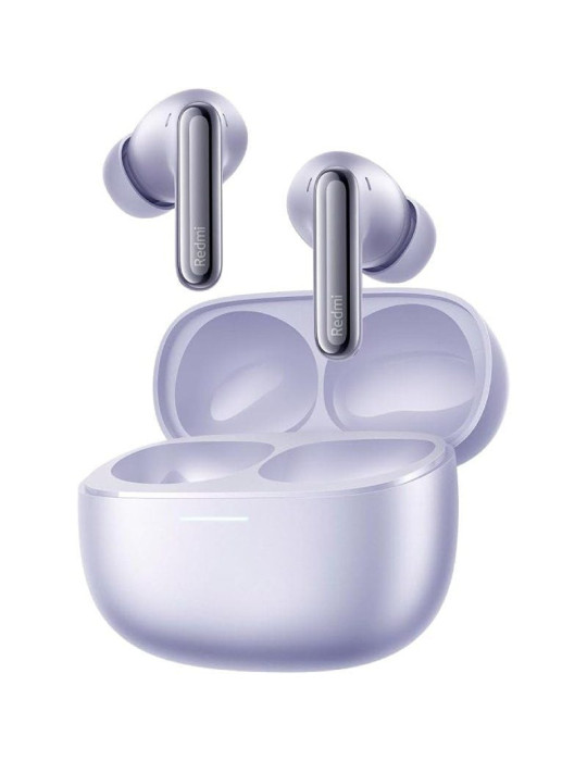 Auriculares Bluetooth Xiaomi Redmi Buds 6 Pro con estuche de carga/ Autonomía 10h/ Violeta Lavanda