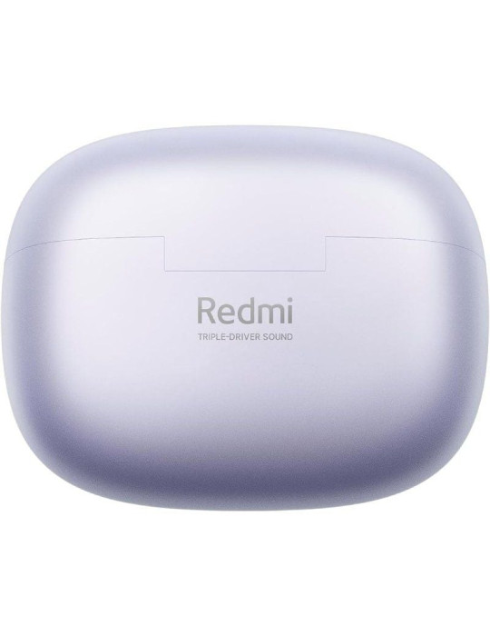 Auriculares Bluetooth Xiaomi Redmi Buds 6 Pro con estuche de carga/ Autonomía 10h/ Violeta Lavanda