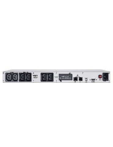 SAI Línea Interactiva Cyberpower CP1500EIPFCRM1U/ 900VA-420W/ 6 Salidas/ Formato Rack 2