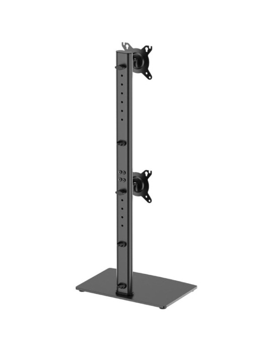 Soporte de Mesa para 2 Monitores Aisens DT34TSR-459/ Giratorio/ Inclinable/ hasta 12kg