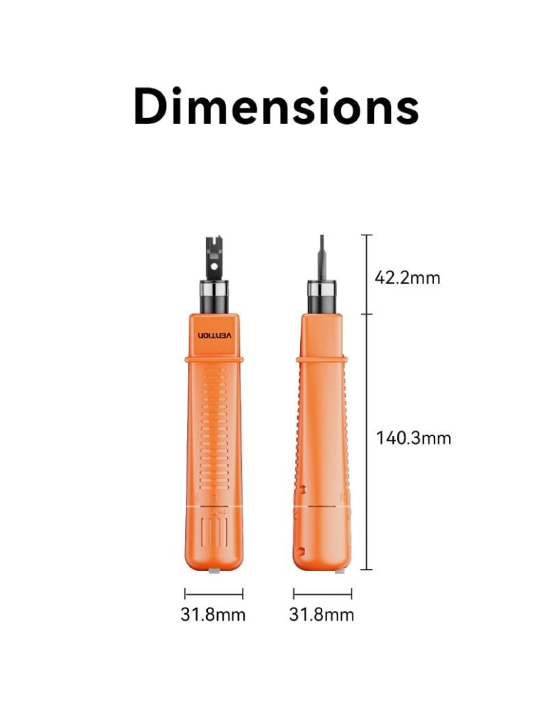 Insertadora Tipo 110 Vention KECO0