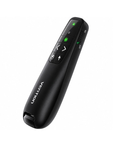 Presentador Inalámbrico Vention KQPB0-GL/ 2.4GHz/ Negro