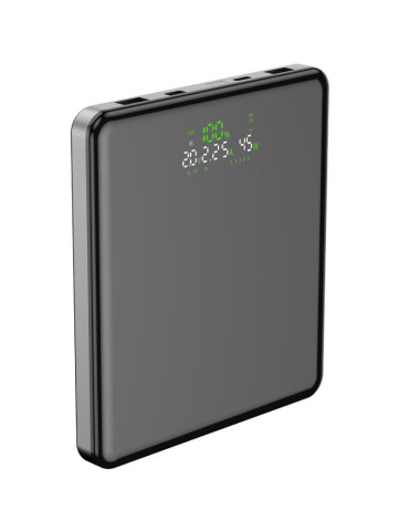 Powerbank 20000mAh Leotec LEPOW100W20G/ 100W/ Gris/ Incluye Cable USB Tipo-C 2
