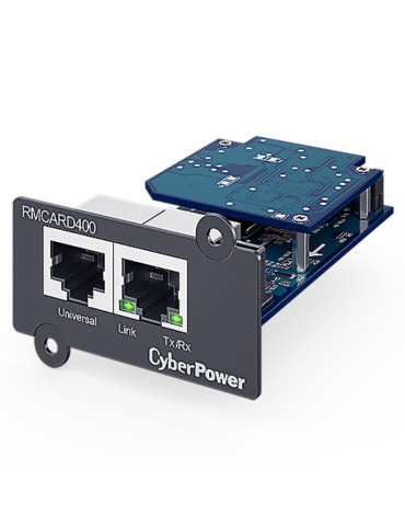 Tarjeta Gestión Remota Cyberpower RMCARD400/ RJ45/ compatible con Envirosensor