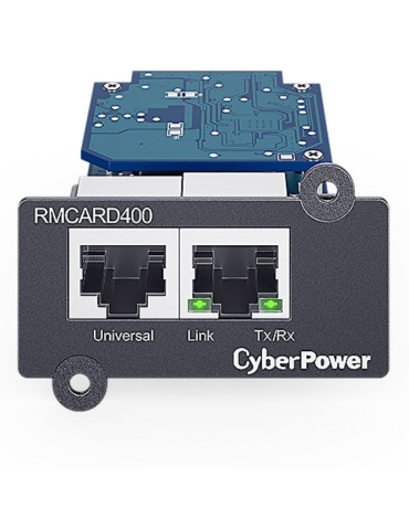 Tarjeta Gestión Remota Cyberpower RMCARD400/ RJ45/ compatible con Envirosensor 2