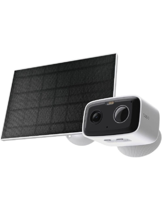 Cámara de Videovigilancia TP-Link Tapo TC80 KIT/ Visión Nocturna/ Control desde APP/ Incluye Panel Solar