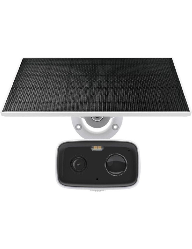 Cámara de Videovigilancia TP-Link Tapo TC80 KIT/ Visión Nocturna/ Control desde APP/ Incluye Panel Solar
