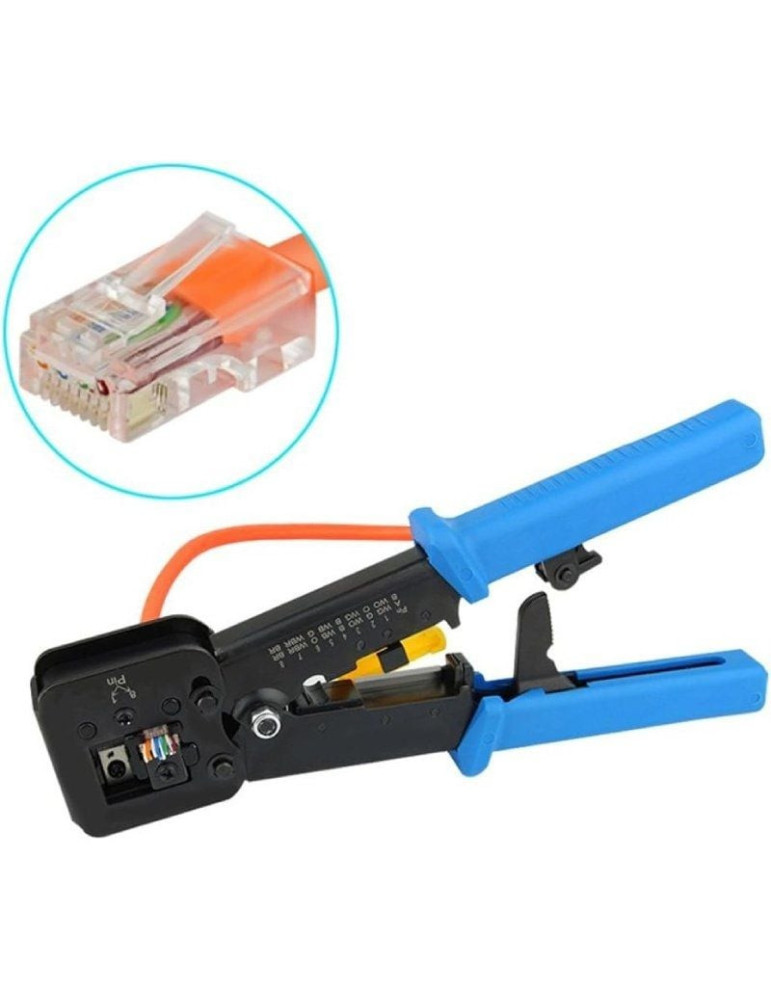 Crimpadora Phasak TD 016 FastCrimp para RJ11/ RJ12/ RJ45