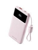 Powerbank 10000mAh Vention XGYP0-39-TY/ 22.5W/ Rosa/ Incluye Cable USB Tipo-C