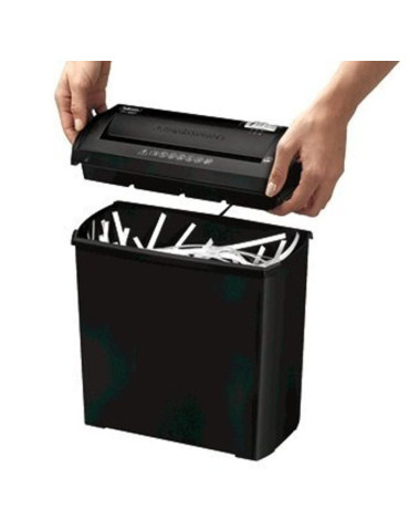Destructora Fellowes P-25S/ Corte en Tiras de 7mm/ Negra 2