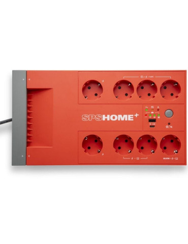 SAI Línea Interactiva Salicru SPS 1000+/ 1000VA-600W/ 8 Salidas/ Formato Rack 2