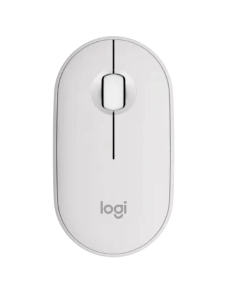 Ratón Inalámbrico Logitech Pebble 2 M350S/ Hasta 1000 DPI/ Blanco