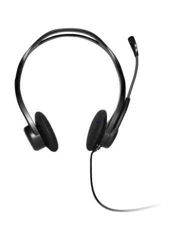 Auriculares Logitech Headset PC 960/ con Micrófono/ USB/ Negros 2