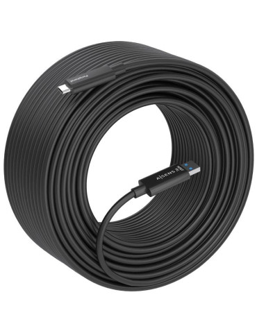 Cable USB 3.2 Tipo-C AOC Aisens A157-0925/ USB Tipo-C Macho - USB Macho/ 10Gbps/ 15m/ Negro 2