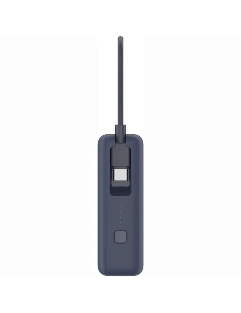 Powerbank 10000mAh Xiaomi 33W Power Bank Integrated Cable/ 33W/ Azul/ Incluye Cable USB Tipo-C