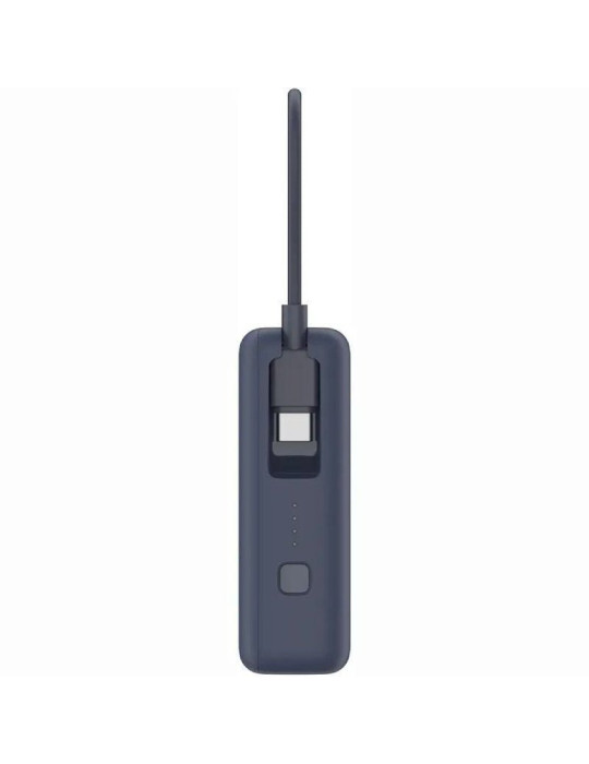 Powerbank 10000mAh Xiaomi 33W Power Bank Integrated Cable/ 33W/ Azul/ Incluye Cable USB Tipo-C