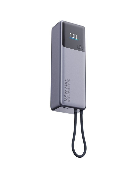 Powerbank 10000mAh Xiaomi Power Bank 10000 Integrated Cable/ 165W/ Gris