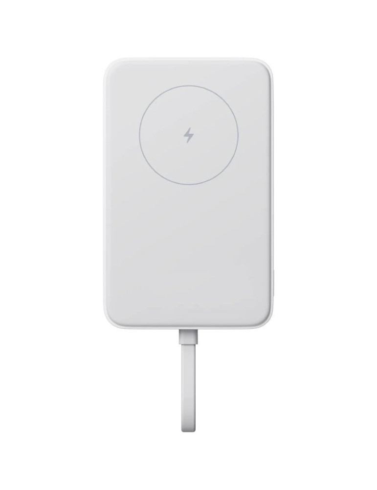 Powerbank 10000mAh Xiaomi 33W Magnetic Power Bank 10000 (Integrated Cable)/ Wireless/ Blanca