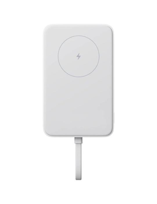 Powerbank 10000mAh Xiaomi 33W Magnetic Power Bank 10000 (Integrated Cable)/ Wireless/ Blanca