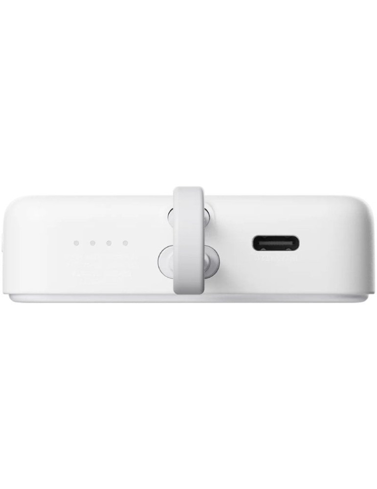 Powerbank 10000mAh Xiaomi 33W Magnetic Power Bank 10000 (Integrated Cable)/ Wireless/ Blanca