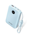 Powerbank 10000mAh Vention FKAL0-C/ 22.5W/ Azul/ Incluye Cable USB Tipo-C