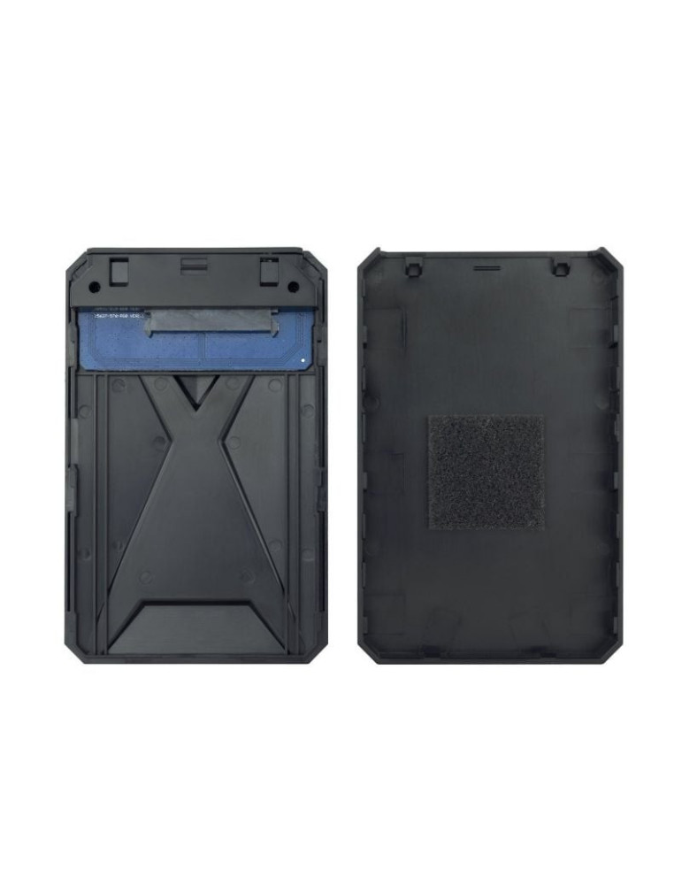 Caja Externa Gaming para Disco Duro de 2.5" TooQ TQE-2550BL/ USB 3.1/ Sin tornillos