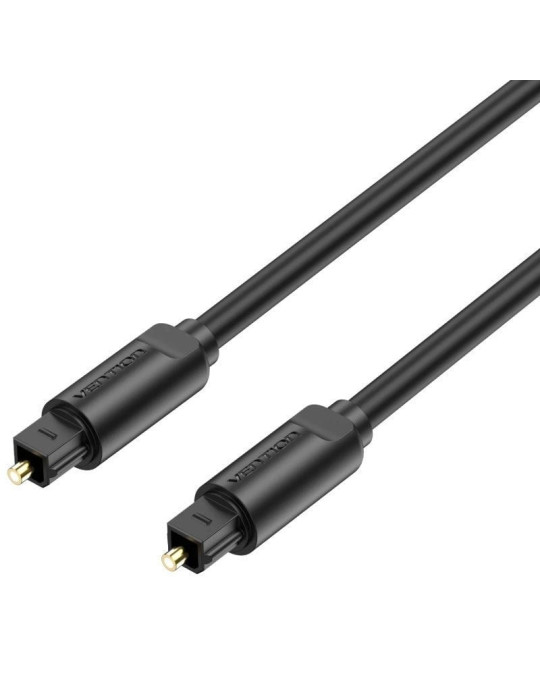 Cable de Audio de Fibra óptica Vention BAEBF/ 1m/ Negro