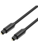 Cable de Audio de Fibra óptica Vention BAEBF/ 1m/ Negro