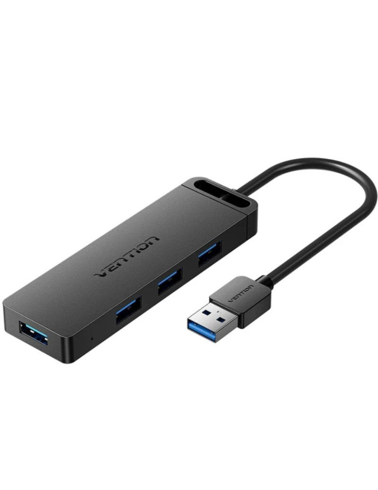 Hub USB 3.0 Vention CHLBB-SCB2/ 4xUSB/ 1xUSB Tipo-C PD