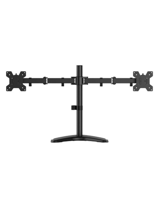 Soporte de Sobremesa para 2 Monitores Aisens DT32TSR-285/ Giratorio/ Inclinable/ hasta 10kg