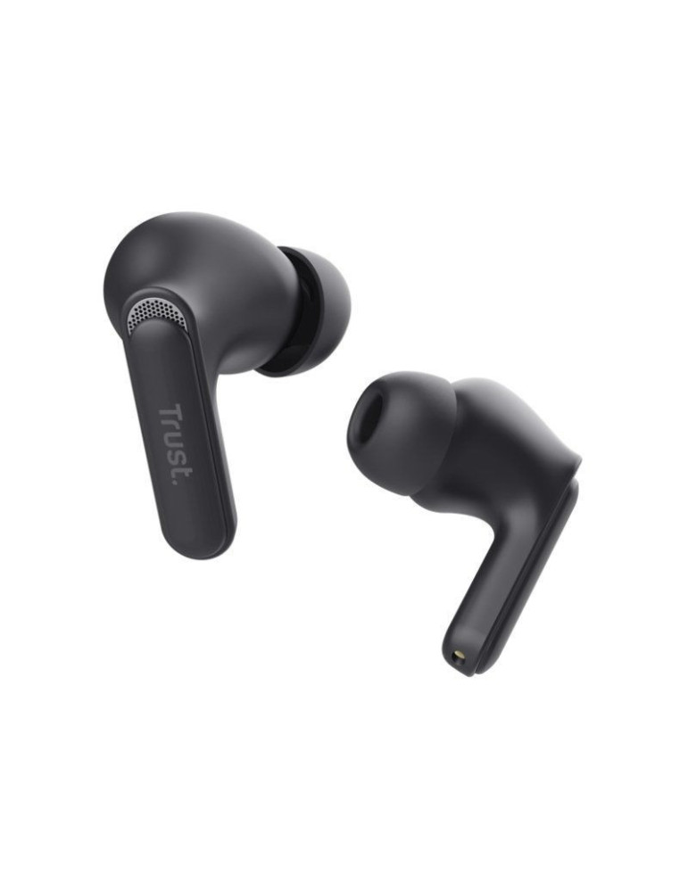 Auriculares Bluetooth Trust Yavi ENC con estuche de carga/ Negros
