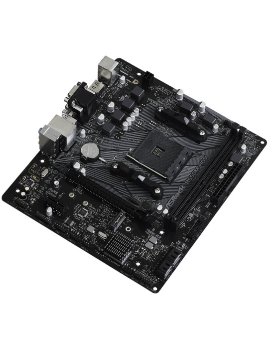Placa Base Asrock B550M-HDV/ DDR4/ PCIe 4.0/ Socket AM4/ Micro ATX