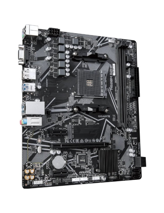 Placa Base Gigabyte A520M S2HP Socket AM4/ DDR4/ PCIe 3.0/ Micro ATX