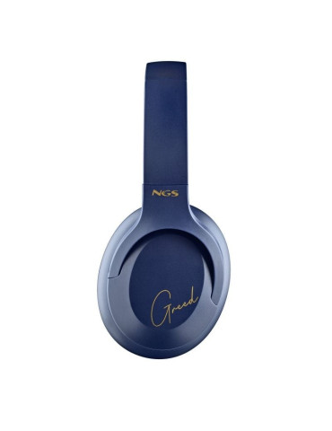 Auriculares Inalámbricos NGS Artica Greed/ con Micrófono/ Bluetooth/ Azules 2