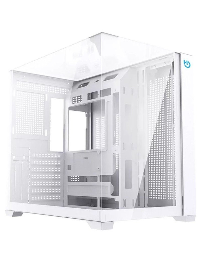 Caja Gaming Semitorre Hiditec SKY/ Blanca