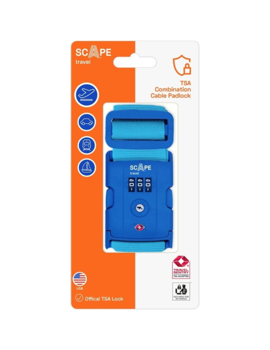 Correa para Maleta con Combinación Scape Travel E0120/ Azul
