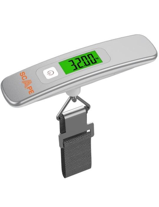 Báscula para Maletas Scape Travel EC002/ Plata