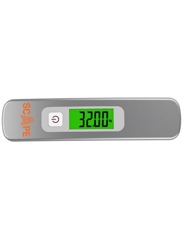 Báscula para Maletas Scape Travel EC002/ Plata