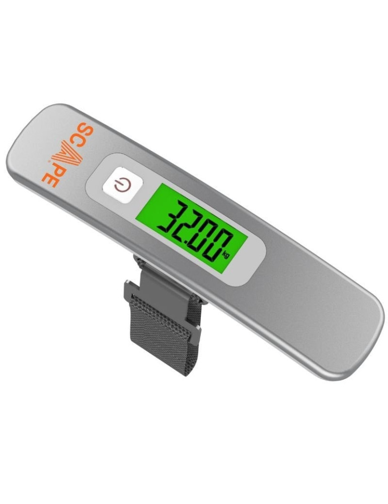 Báscula para Maletas Scape Travel EC002/ Plata