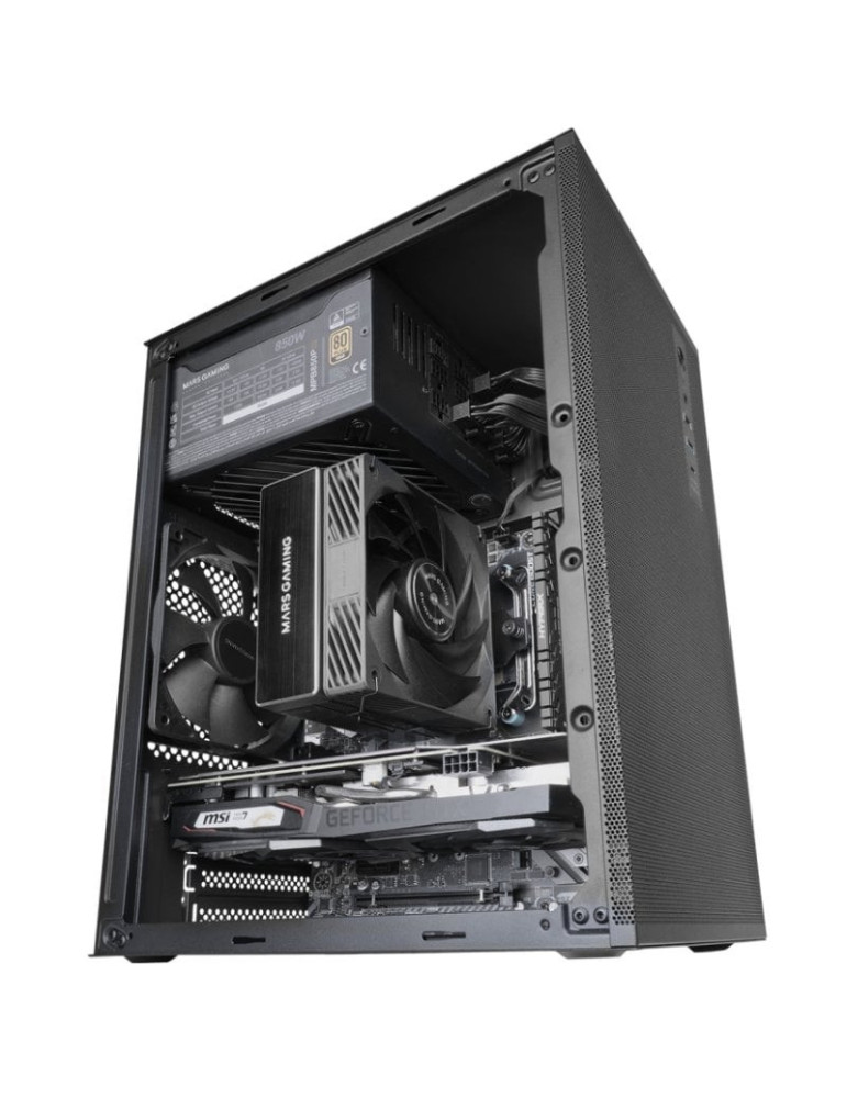 Caja Gaming Minitorre Mars Gaming MC-MESHPRO
