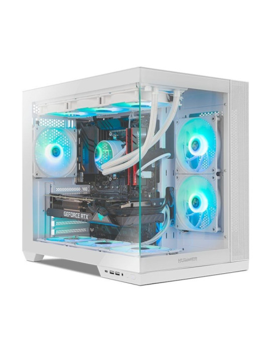 Caja Gaming Semitorre Nox Hummer Astra Neo/ Blanca