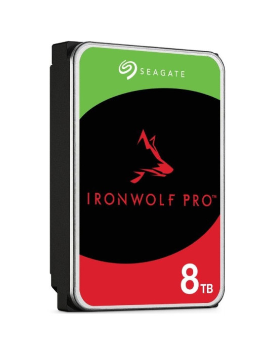 Disco Duro Seagate IronWolf Pro NAS ST8000NT001 8TB/ 3.5"/ SATA III/ 256MB
