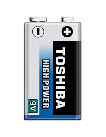 Pila 9V Toshiba 6LR61/ 9V/ Alcalina 2