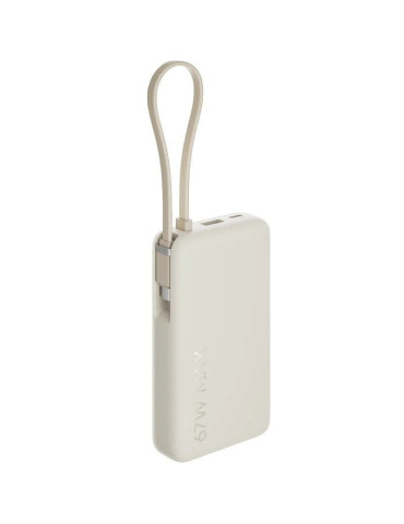 Powerbank 10000mAh Xiaomi 67W Power Bank Integrated Cable/ 67W/ Beige/ Incluye Cable USB Tipo-C 2